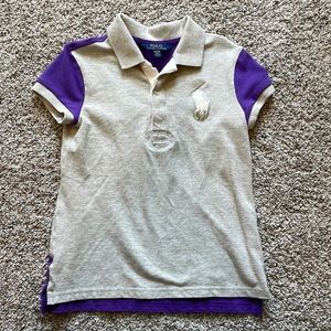Girls Polo Appliqué Shirt
